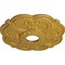 Ekena Millwork Rotherham Ceiling Medallion (Canopies up to 3 1/2"), 18"OD x 3 1/2"ID x 1 1/2"P, Iridescent Gold CM17ROIGS - alternate 3